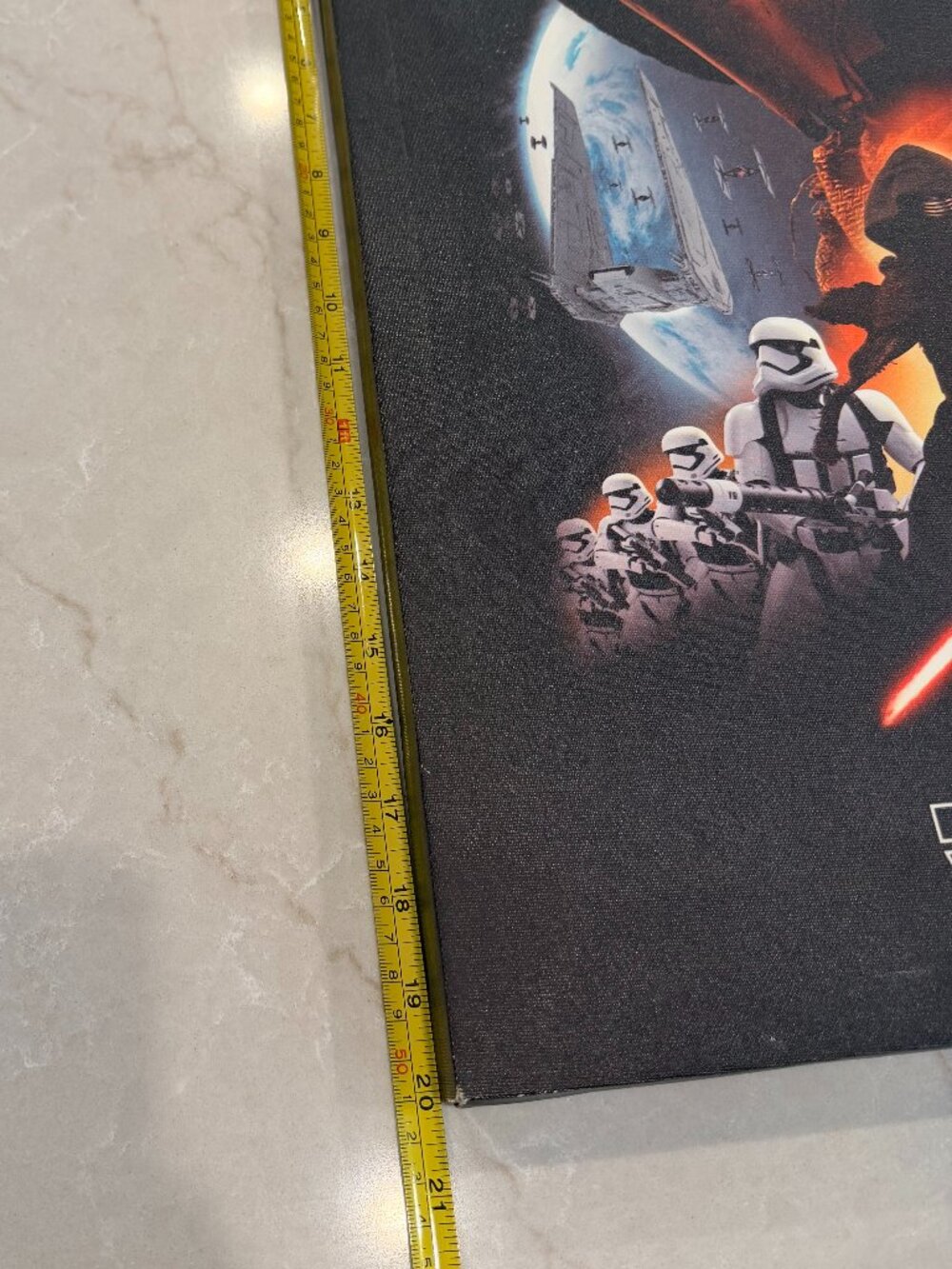 Starwars Villan Print On Canvas - Picture 2 of 5